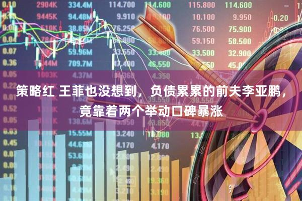 策略红 王菲也没想到，负债累累的前夫李亚鹏，竟靠着两个举动口碑暴涨