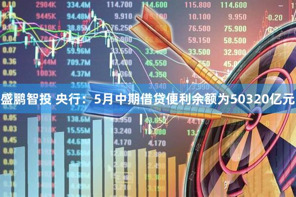 盛鹏智投 央行：5月中期借贷便利余额为50320亿元